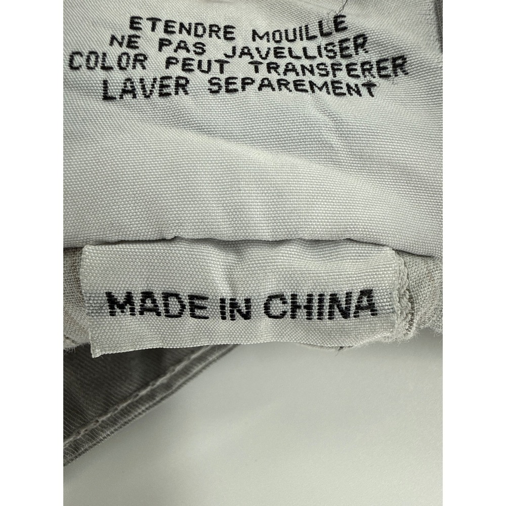 Jet Lag Cargo Shorts Mens Grey Hand Dyed Corduroy Mixed Utility Tailor Made - Picture 10 of 10